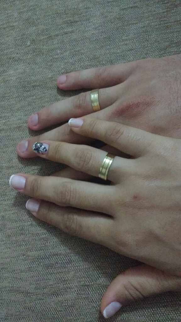 De quê material serão suas alianças? - 1