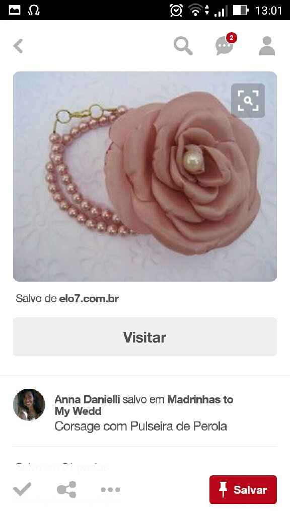 Pulseira corsage - 1