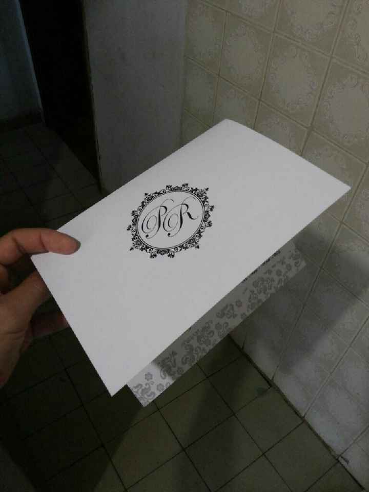 Meus convites quase dih! - 1