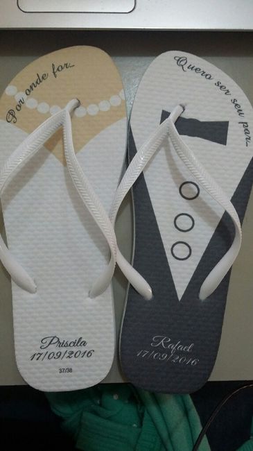 Lembrancinha para os casais de padrinhos, país e avós. - 3