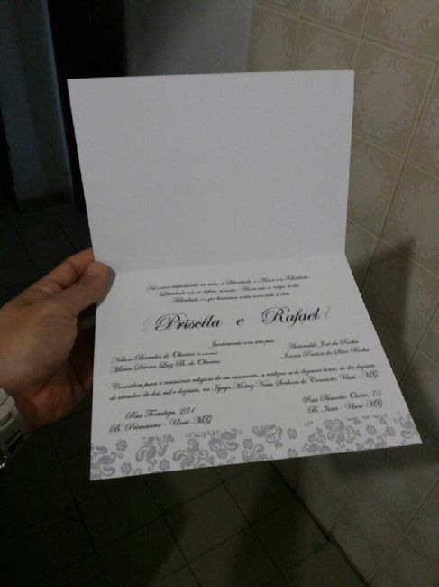 Meus convites quase dih! - 2