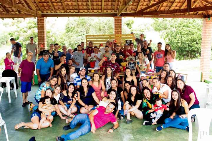 Um pouco da nossa turma Top, gratidão define