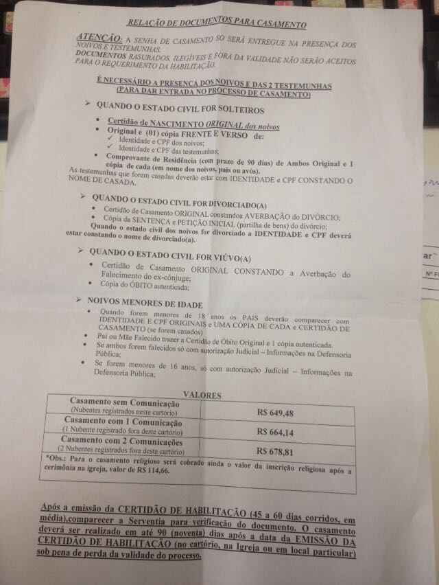 Casamento civil junto com o religioso??? - 1