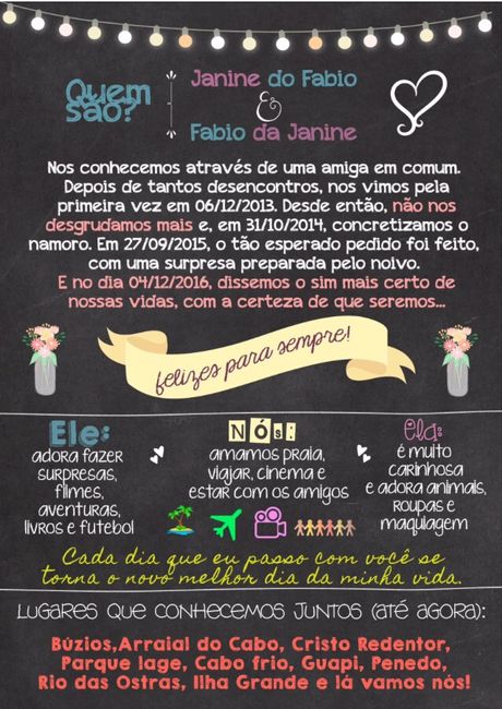Nosso chalkboard! #vemver - 1
