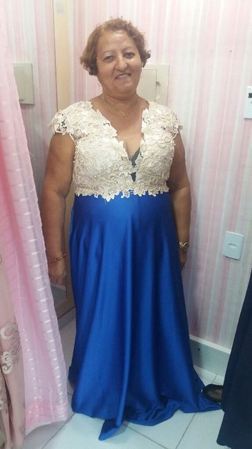Vestido da mãe da noiva - 1a voltinha procurando - 2