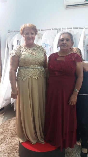 Vestido da mãe da noiva - 1a voltinha procurando - 3