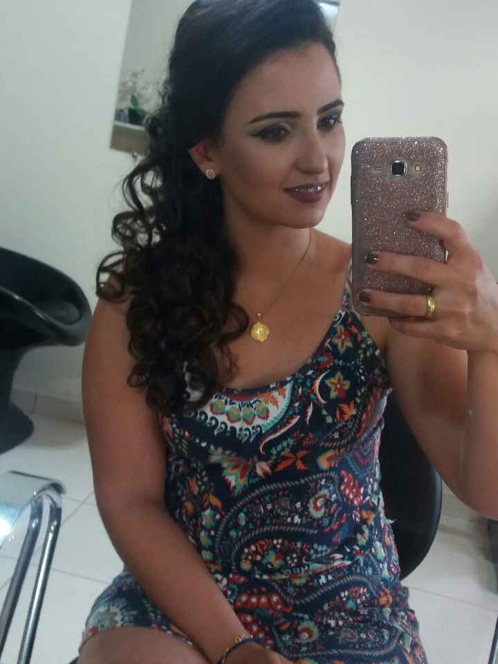  Tedte make e cabelo!!! - 2