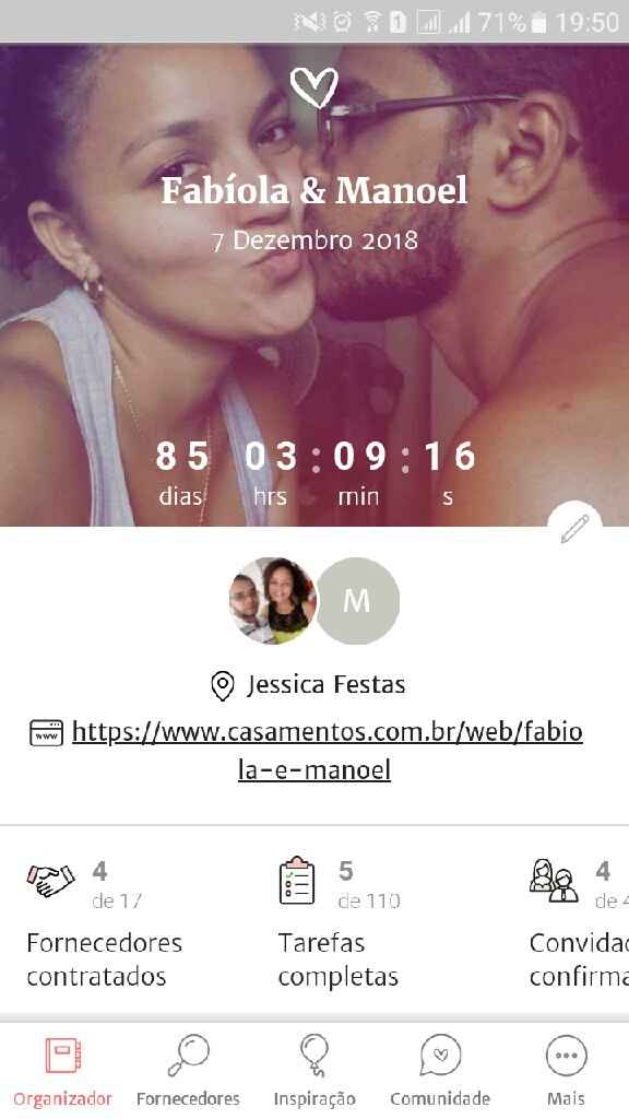 Quanto tempo falta para o dia C? - 1