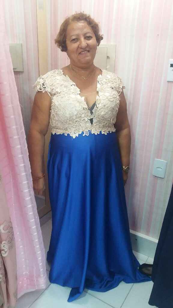 Vestido da mãe da noiva - 1a voltinha procurando - 2