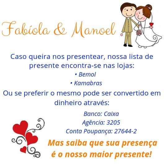 Lista de Presentes - 1