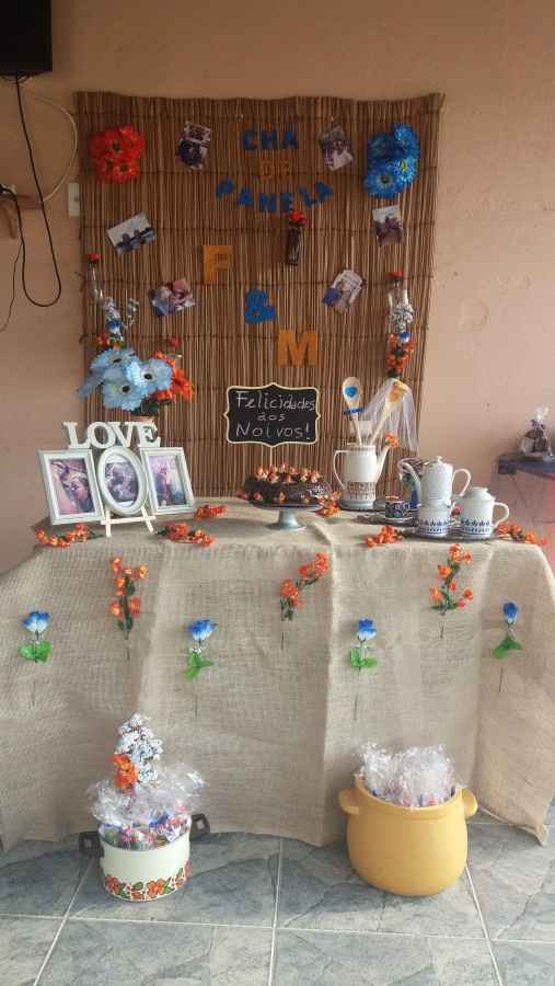 A decoração 