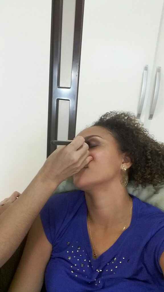 Teste de Make e Penteado - 1