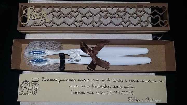 Convite para padrinhos