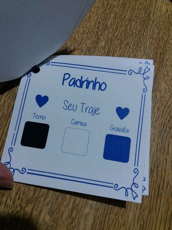 Convites dos padrinhos - 11