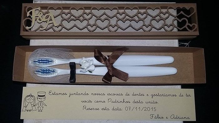Convite para padrinhos