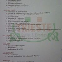 Meu cardápio