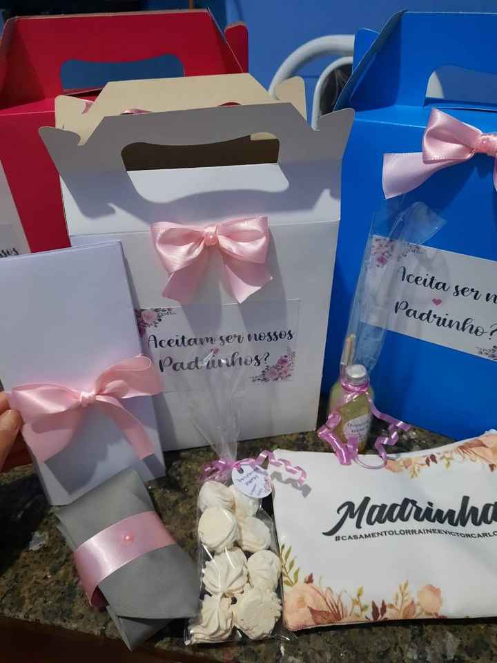 Convite dos Padrinhos - Diy - 2
