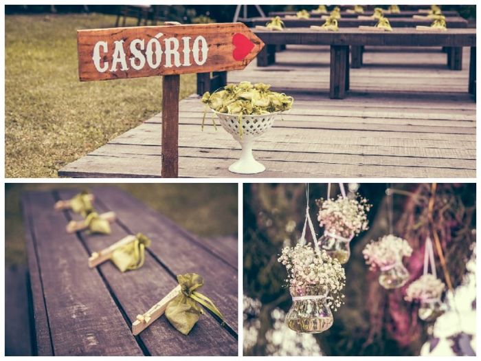 Detalhes e plaquinhas