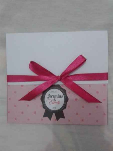 Convivites padrinhos e madrinhas! Bem simples... eu que fiz! ♡/ - 2