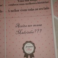 Convivites padrinhos e madrinhas! Bem simples... eu que fiz! ♡/ - 4