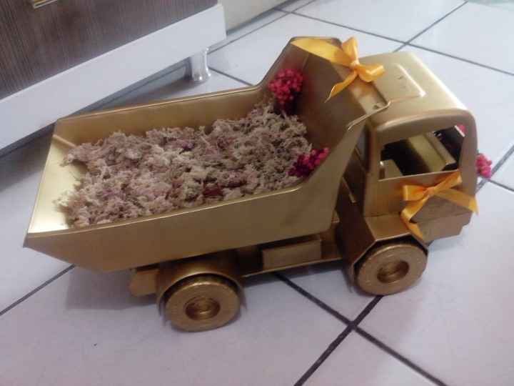Carrinho para levar as alianças !! DIY - 1