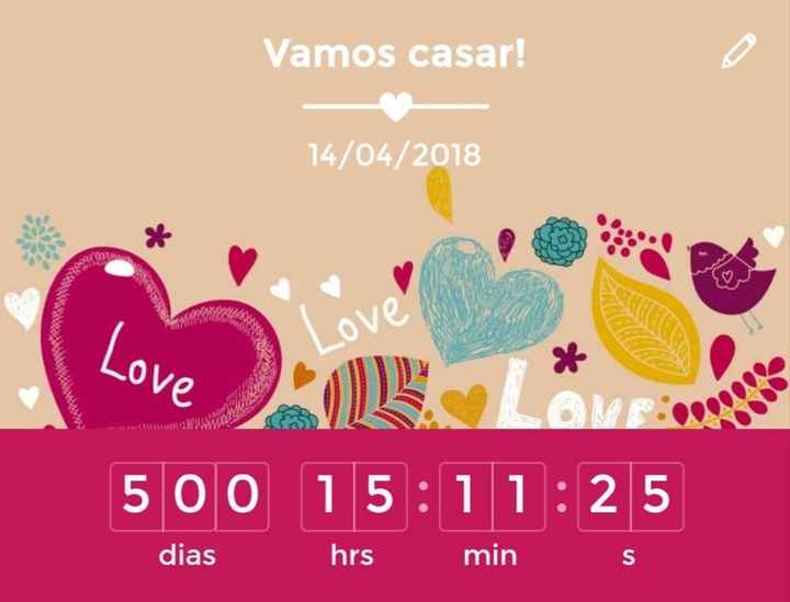 Faltam 500 dias !!