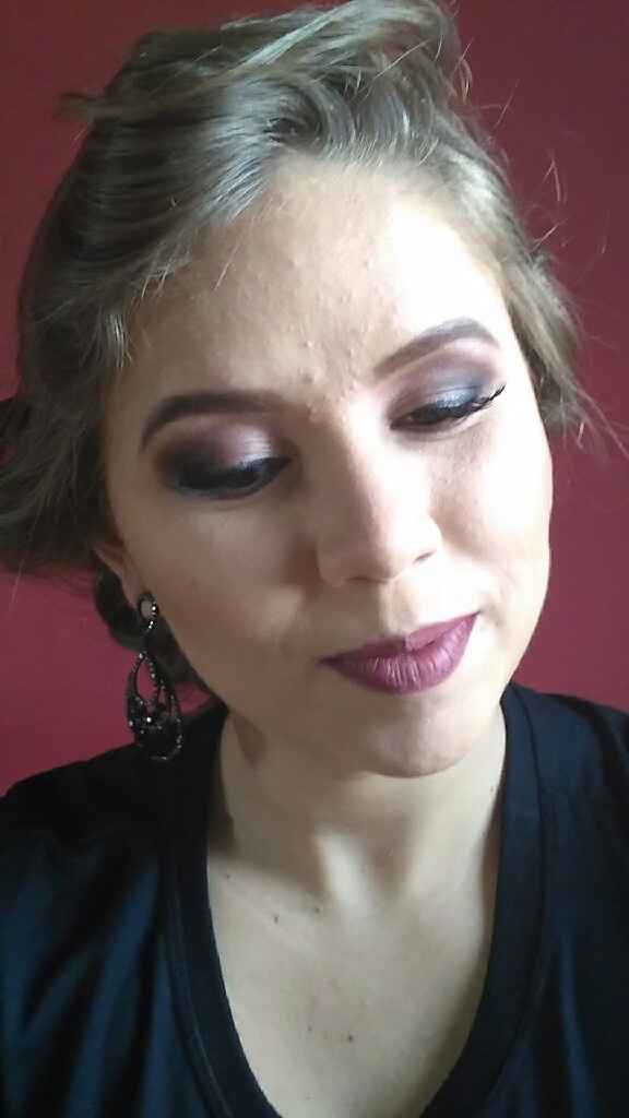 Teste do cabelo e make: vem ver  - 1