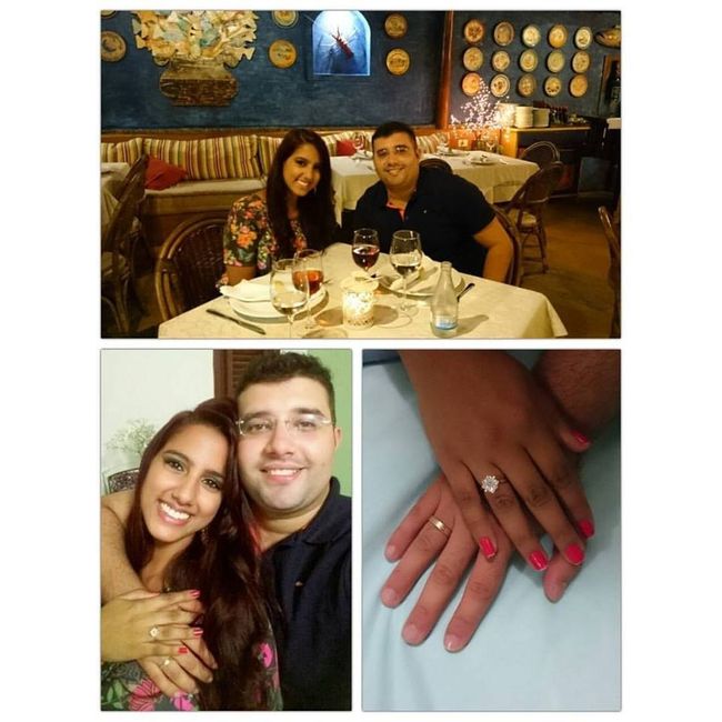 Oficialmente Noivos! 