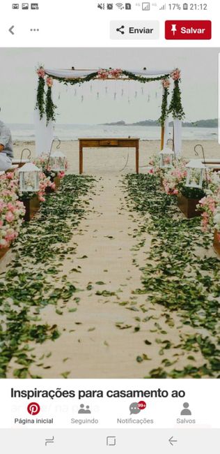 Decoração na praia - 3