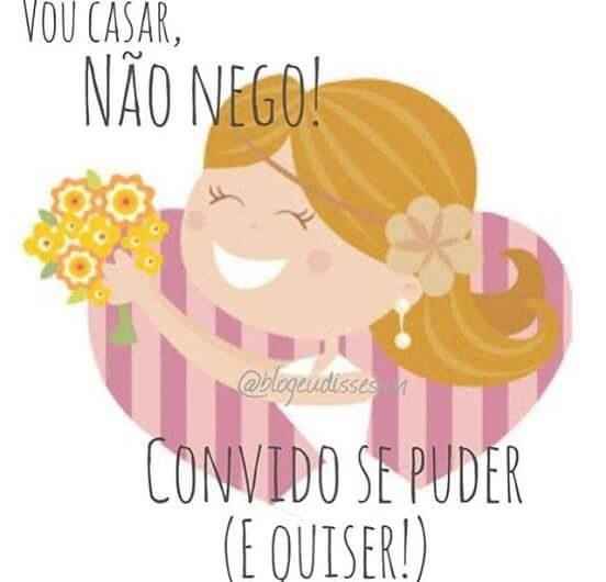 Vou casar não nego... - 1