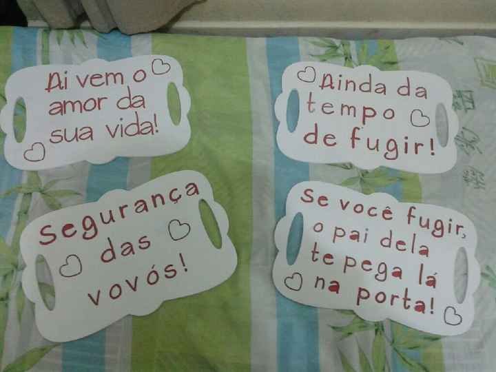 Plaquinhas casamento #vemver - 1