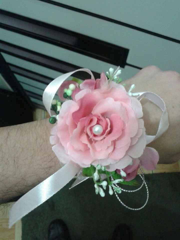 Corsages das madrinhas chegaram do aliexpress#vem ver - 2