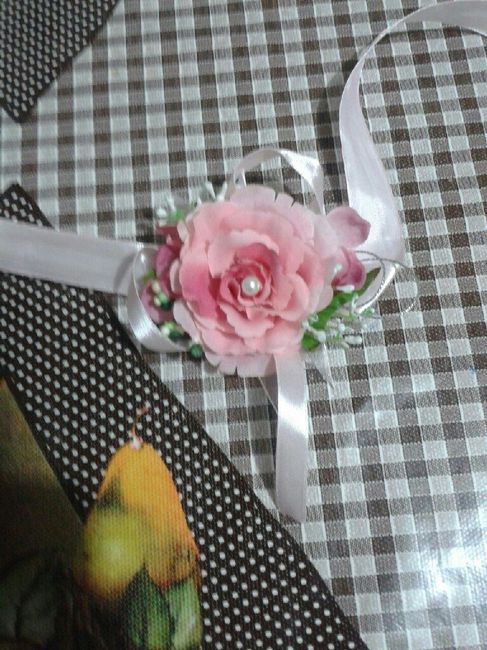 Corsages das madrinhas chegaram do aliexpress#vem ver - 1