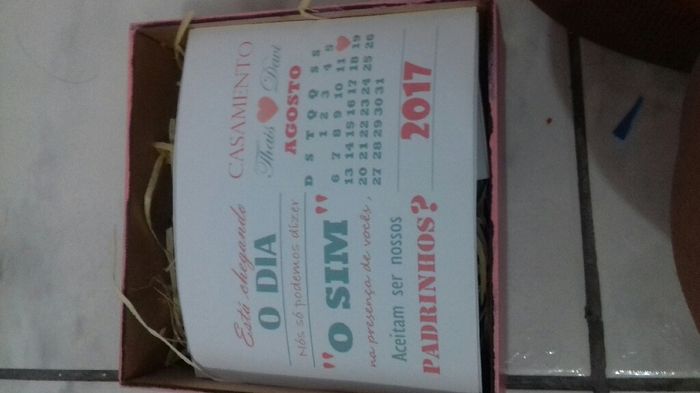 Lembrancinha dos padrinhos - 4