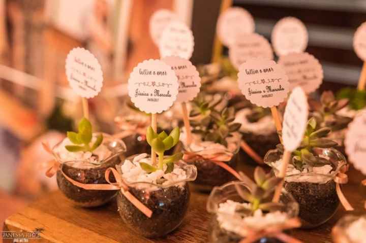 Sua lembrancinha será decorativa ou uma mini planta? - 2
