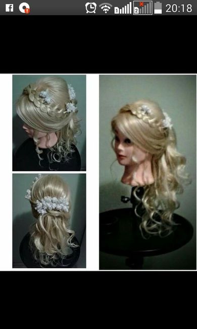 Cabelo curto x penteado - 1