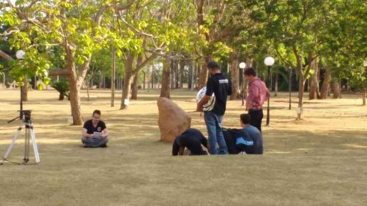 Gravação em mineiros, jardins da igreja q vamos nos casar