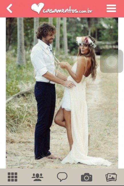 Vestido do pré wedding.  - 2
