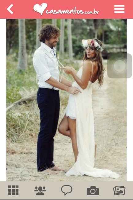 Vestido do pré wedding.  - 2