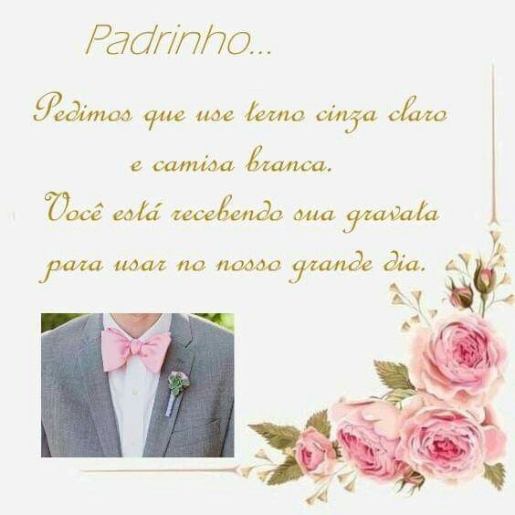 Meu manual dos padrinhos... Vem ver! - 4