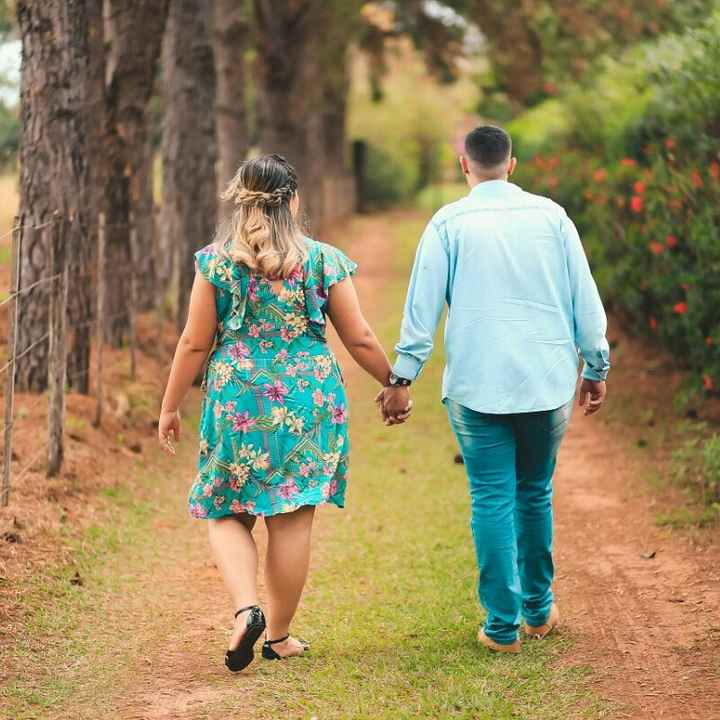 Pré-weddings na comu - Foto no campo/ar livre - 1