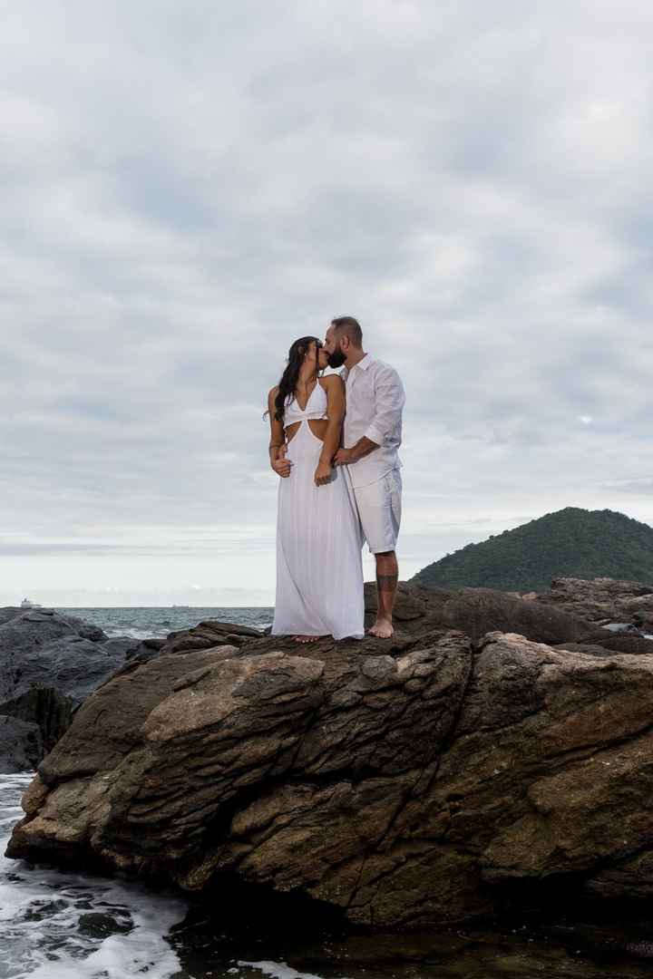 Vestido para fotos de Pré Wedding - 1