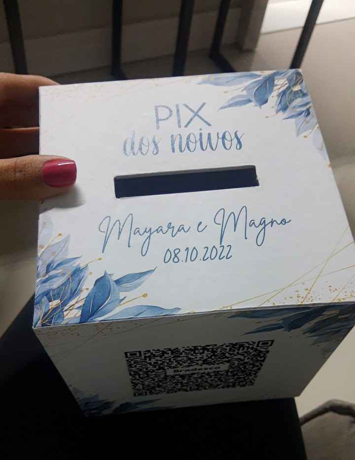 20 dias - Caixa Pix dos Noivos - 1