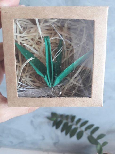 Lembrancinha feita por mim, noiva. Finalizando. Falta só a tag save the date ! - 2
