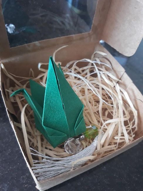 Lembrancinha feita por mim, noiva. Finalizando. Falta só a tag save the date ! - 3