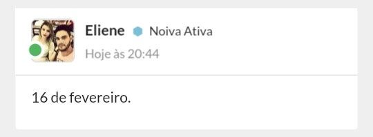 Sou um noivo 100% apaixonado pela eliene. - 5