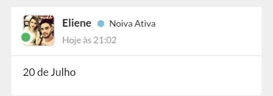 Sou um noivo 100% apaixonado pela eliene. - 6