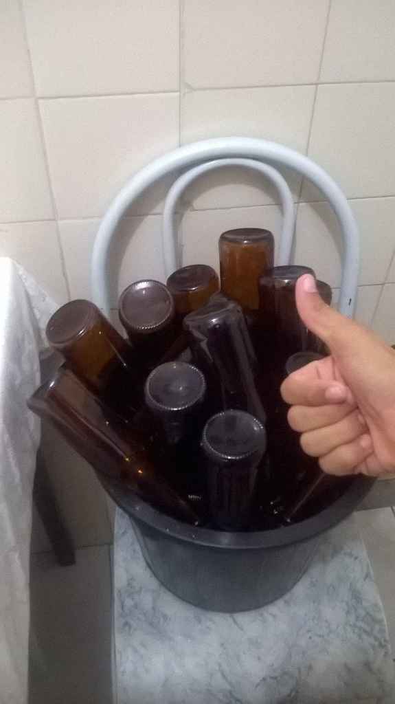 Depois de lavadas!! O noivinho dando legal!! kkk