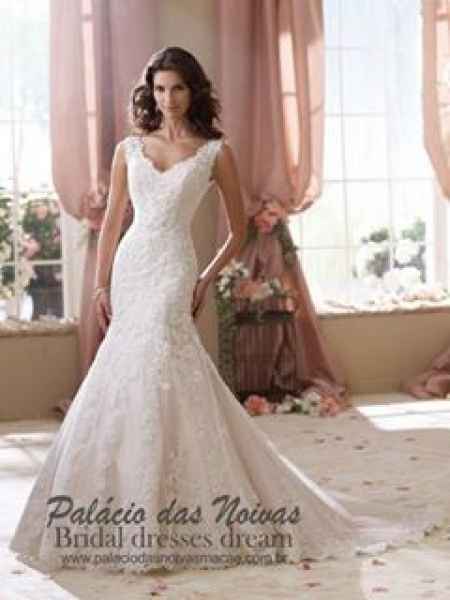 O q voces acham desse vestido de noiva? - 1