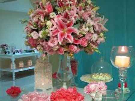 Decoracao rosa - 5